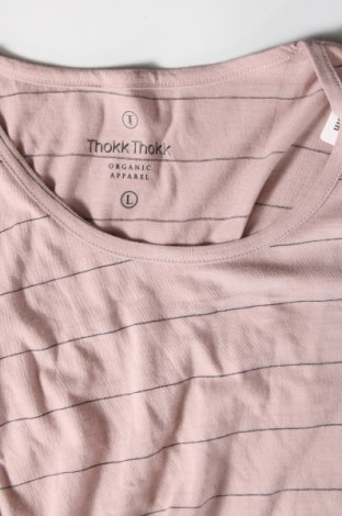 Дамска тениска Thokk Thokk, Размер L, Цвят Пепел от рози, Цена 10,12 лв.