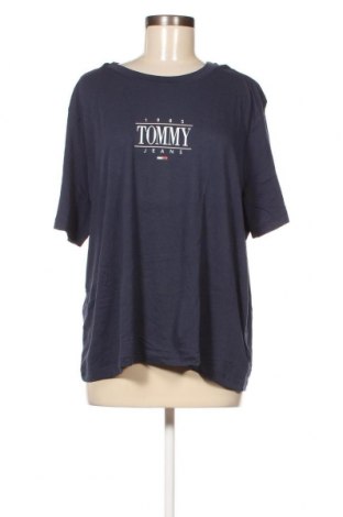 Damen T-Shirt Tommy Hilfiger, Größe 3XL, Farbe Blau, Preis 48,22 €