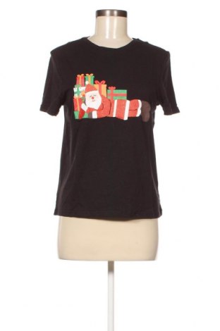 Γυναικείο t-shirt VILA, Μέγεθος S, Χρώμα Μαύρο, Τιμή 4,59 €