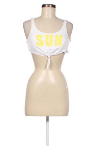 Γυναικείο αμάνικο μπλουζάκι Banana Moon, Μέγεθος M, Χρώμα Λευκό, Τιμή 11,37 €