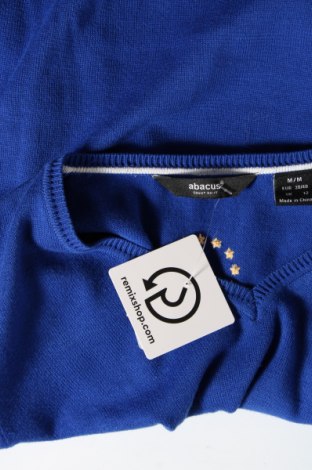 Damenpullover Abacus, Größe M, Farbe Blau, Preis 3,45 €