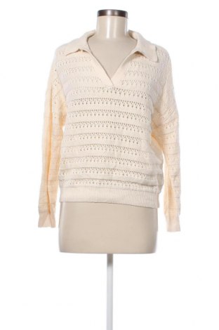 Дамски пуловер Amisu, Размер S, Цвят Екрю, Цена 38,00 лв.