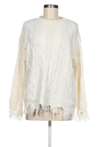 Γυναικείο πουλόβερ Dreamers, Μέγεθος S, Χρώμα Λευκό, Τιμή 4,95 €