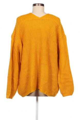 Дамски пуловер Jean Pascale, Размер XL, Цвят Жълт, Цена 38,00 лв.