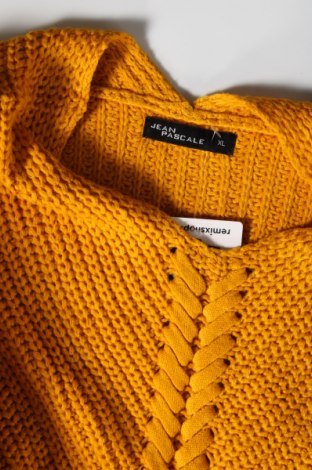 Γυναικείο πουλόβερ Jean Pascale, Μέγεθος XL, Χρώμα Κίτρινο, Τιμή 23,51 €