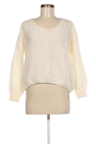 Дамски пуловер Just Woman, Размер M, Цвят Екрю, Цена 38,00 лв.