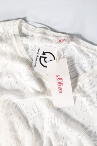 Γυναικείο πουλόβερ S.Oliver, Μέγεθος S, Χρώμα Λευκό, Τιμή 13,53 €