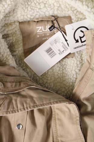 Γυναικείο μπουφάν Zuiki, Μέγεθος L, Χρώμα  Μπέζ, Τιμή 57,22 €