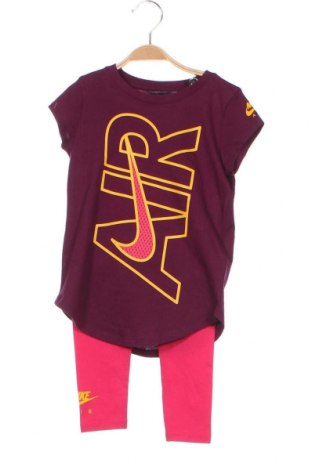 Детски спортен комплект Nike, Размер 3-4y/ 104-110 см, Цвят Многоцветен, Цена 77,35 лв.