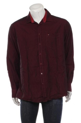 Ανδρικό πουκάμισο Jupiter, Μέγεθος XL, Χρώμα Κόκκινο, Τιμή 21,03 €