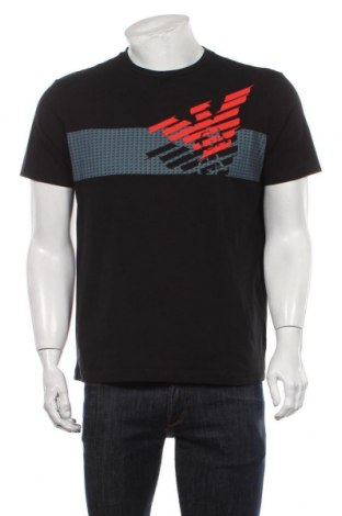 Herren T-Shirt Emporio Armani, Größe XL, Farbe Schwarz, Preis € 37,49