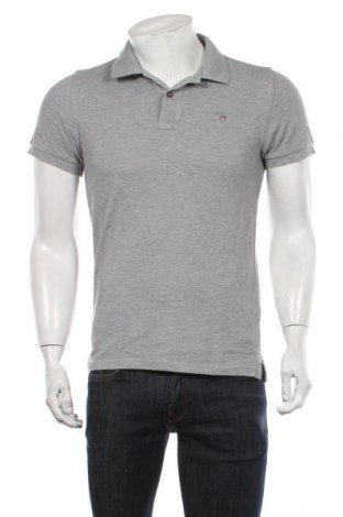 Herren T-Shirt Gant, Größe S, Farbe Grau, Preis 20,18 €