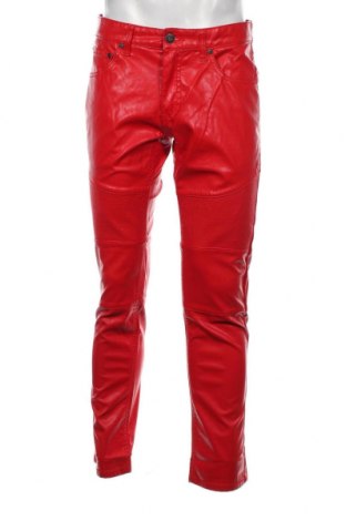 Ανδρικό δερμάτινο παντελόνι INC International Concepts, Μέγεθος M, Χρώμα Κόκκινο, Τιμή 53,76 €