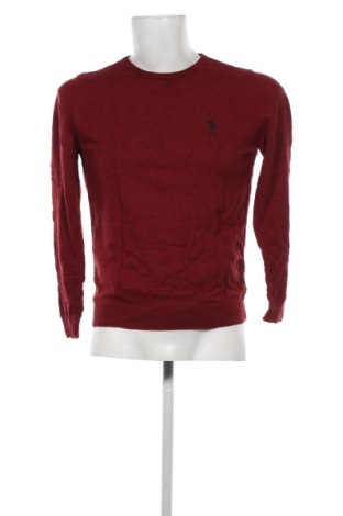 Ανδρικό πουλόβερ U.S. Polo Assn., Μέγεθος S, Χρώμα Κόκκινο, Τιμή 38,35 €