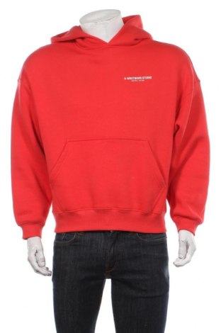 Férfi sweatshirt WRSTBHVR, Méret XXS, Szín Piros, Ár 27 907 Ft