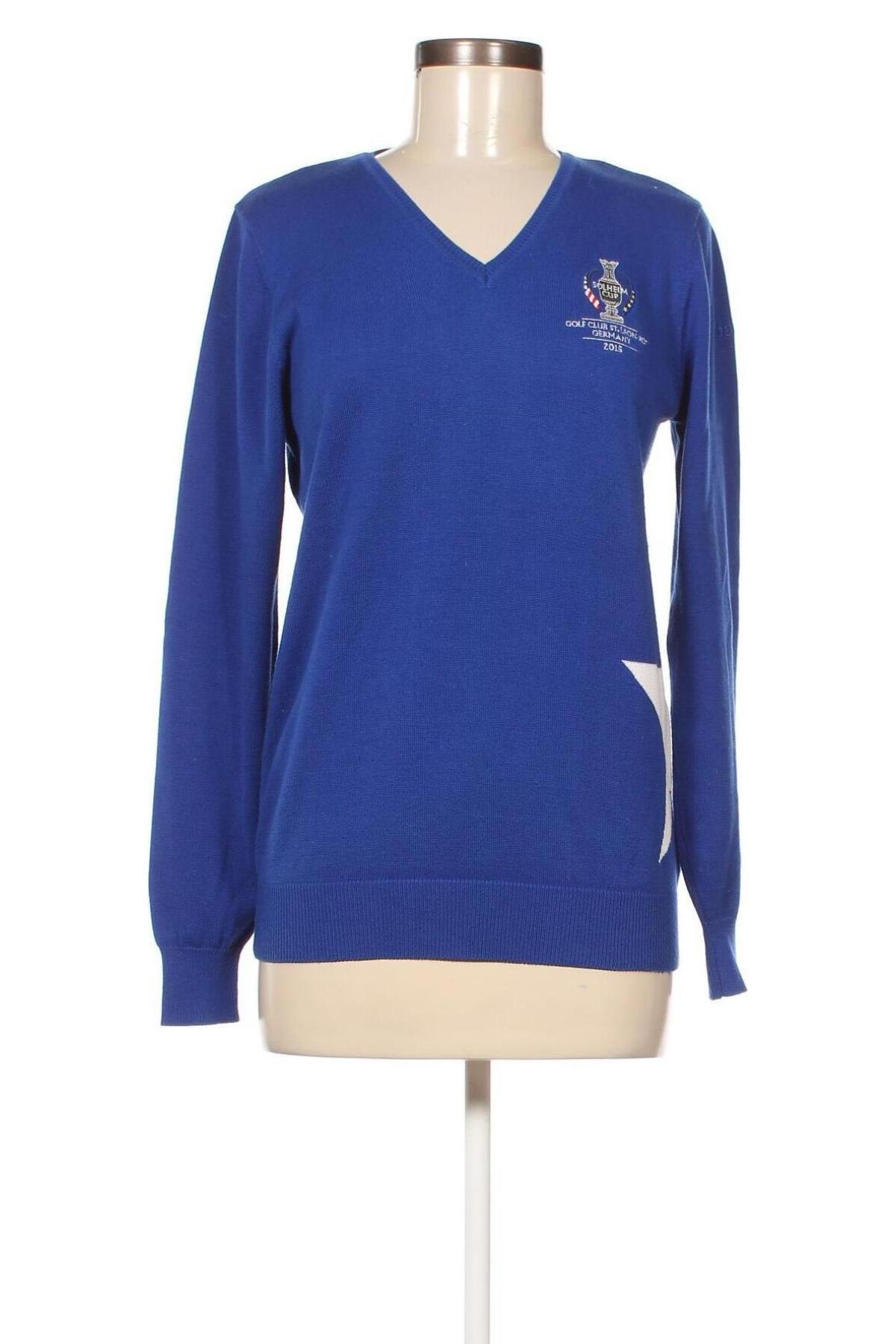 Γυναικείο πουλόβερ Abacus, Μέγεθος M, Χρώμα Μπλέ, Τιμή 38,35 €
