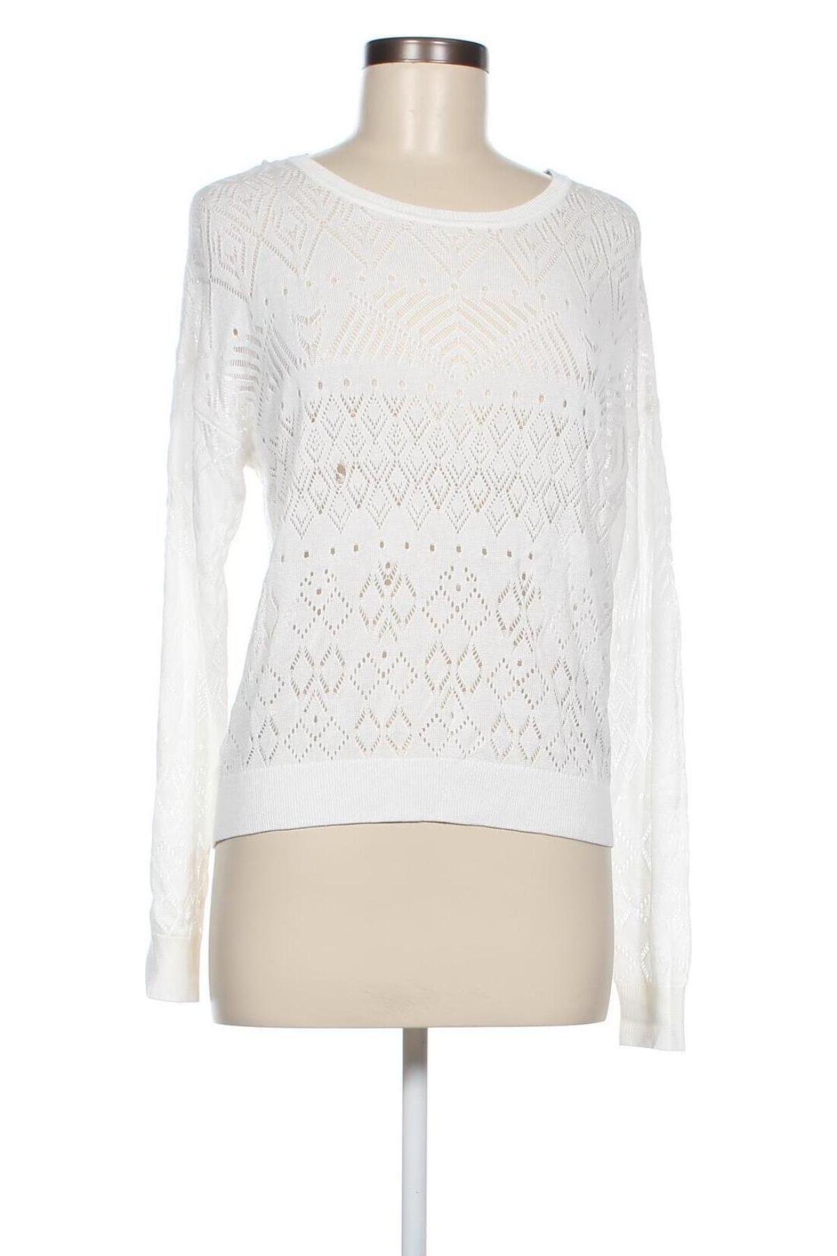 Γυναικείο πουλόβερ S.Oliver, Μέγεθος S, Χρώμα Λευκό, Τιμή 54,12 €