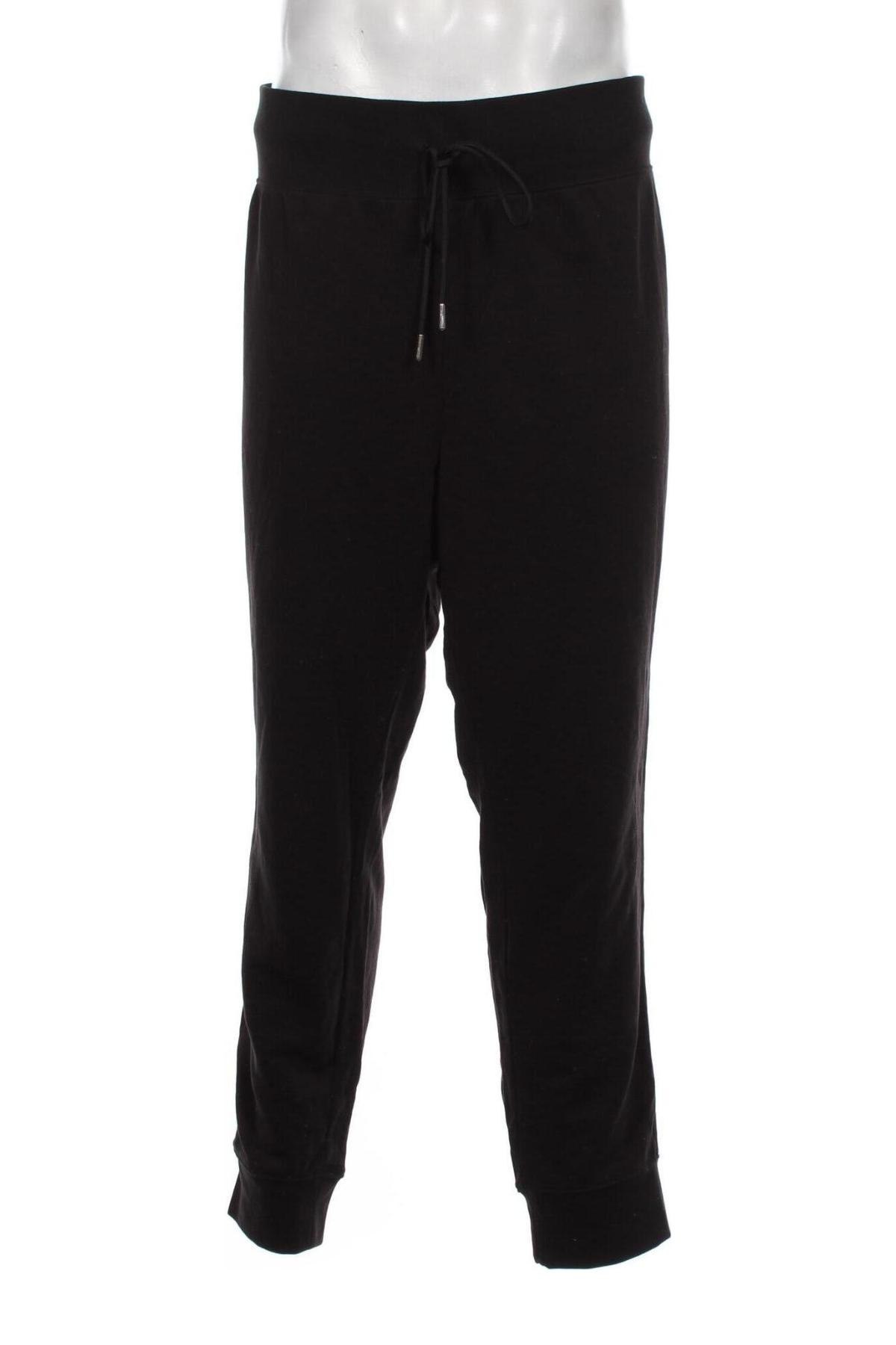 Pantaloni trening de bărbați H&M, Mărime 3XL, Culoare Negru, Preț 95,39 Lei