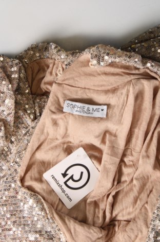Дамска блуза, Размер M, Цвят Златист, Цена 4,75 лв.