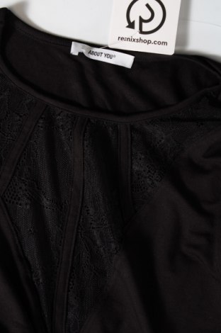 Γυναικεία μπλούζα-Κορμάκι About You, Μέγεθος M, Χρώμα Μαύρο, Τιμή 4,74 €