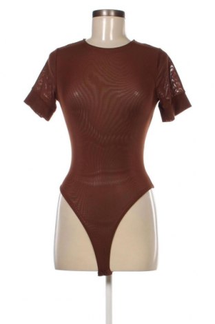Дамска блуза - боди NA-KD, Размер M, Цвят Кафяв, Цена 42,35 лв.