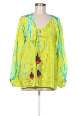 Дамска блуза ANNA KOSTROVA, Размер S, Цвят Зелен, Цена 203,30 лв.