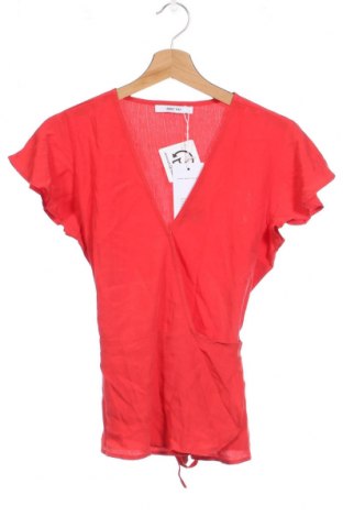 Γυναικεία μπλούζα About You, Μέγεθος S, Χρώμα Κόκκινο, Τιμή 3,56 €