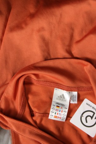 Дамска блуза Adidas, Размер M, Цвят Оранжев, Цена 17,00 лв.