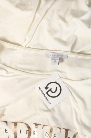 Γυναικεία μπλούζα Amisu, Μέγεθος M, Χρώμα Λευκό, Τιμή 5,70 €