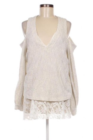 Γυναικεία μπλούζα BCBG Max Azria, Μέγεθος L, Χρώμα Λευκό, Τιμή 63,96 €