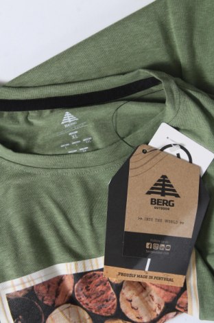 Дамска блуза Berg Outdoor, Размер XL, Цвят Зелен, Цена 25,41 лв.