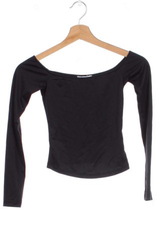 Γυναικεία μπλούζα Bershka, Μέγεθος XS, Χρώμα Μαύρο, Τιμή 4,52 €