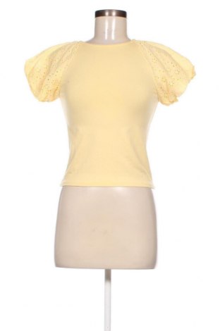 Damen Shirt Bershka, Größe S, Farbe Gelb, Preis € 11,25