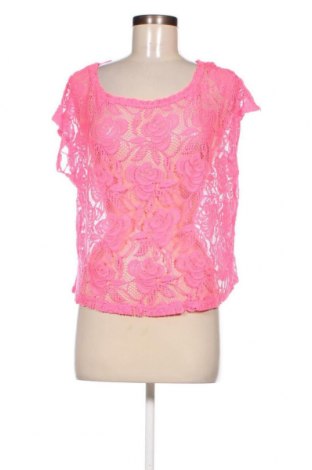 Дамска блуза Bershka, Размер L, Цвят Розов, Цена 8,55 лв.