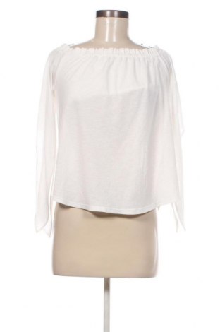 Damen Shirt Bershka, Größe S, Farbe Weiß, Preis € 4,63