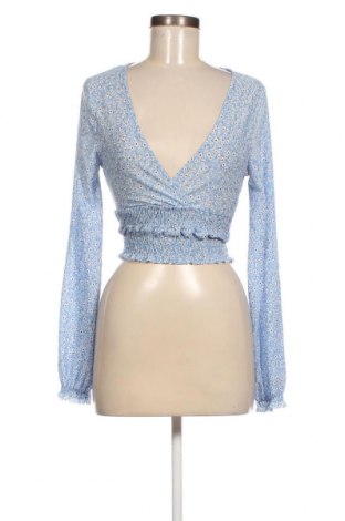 Γυναικεία μπλούζα Bershka, Μέγεθος S, Χρώμα Μπλέ, Τιμή 4,70 €