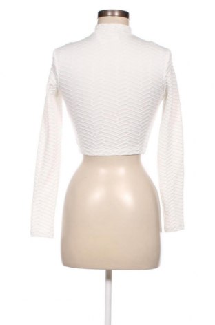 Damen Shirt Bershka, Größe S, Farbe Weiß, Preis 4,97 €