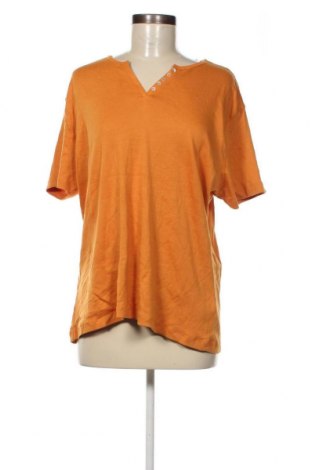 Γυναικεία μπλούζα Biaggini, Μέγεθος XXL, Χρώμα Πορτοκαλί, Τιμή 6,46 €
