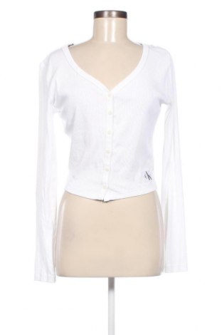 Bluzka damska Calvin Klein Jeans, Rozmiar L, Kolor Biały, Cena 149,26 zł