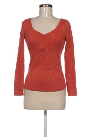 Γυναικεία μπλούζα Camaieu, Μέγεθος S, Χρώμα Πορτοκαλί, Τιμή 4,62 €