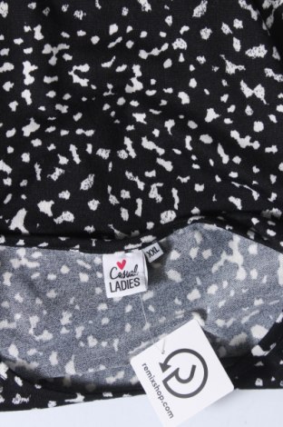 Γυναικεία μπλούζα Casual Ladies, Μέγεθος XXL, Χρώμα Μαύρο, Τιμή 6,46 €