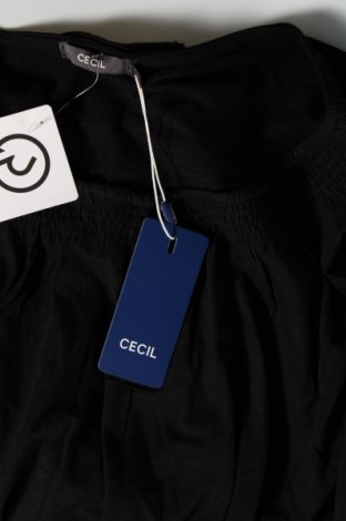 Γυναικεία μπλούζα Cecil, Μέγεθος L, Χρώμα Μαύρο, Τιμή 39,69 €