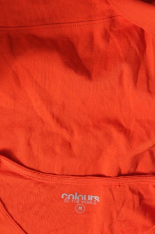 Damen Shirt Colours Of The World, Größe M, Farbe Orange, Preis € 3,31