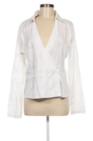 Γυναικεία μπλούζα Comma,, Μέγεθος L, Χρώμα Λευκό, Τιμή 16,63 €
