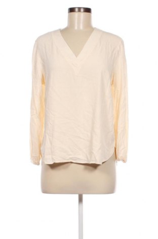 Γυναικεία μπλούζα Comma,, Μέγεθος XL, Χρώμα Εκρού, Τιμή 9,87 €