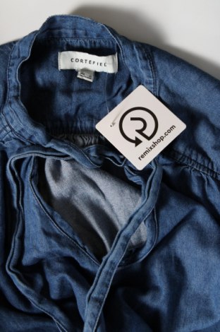 Damen Shirt Cortefiel, Größe XL, Farbe Blau, Preis 8,87 €
