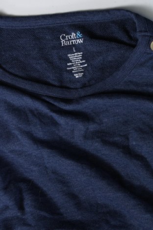 Γυναικεία μπλούζα Croft & Barrow, Μέγεθος L, Χρώμα Μπλέ, Τιμή 3,76 €