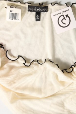 Damen Shirt Derek Heart, Größe M, Farbe Ecru, Preis 3,44 €