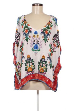Γυναικεία μπλούζα Desigual, Μέγεθος XL, Χρώμα Πολύχρωμο, Τιμή 15,96 €