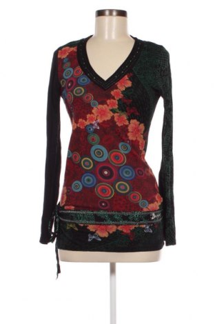 Γυναικεία μπλούζα Desigual, Μέγεθος S, Χρώμα Πολύχρωμο, Τιμή 16,63 €